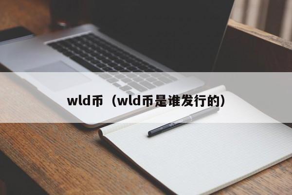 wld币（wld币是谁发行的）